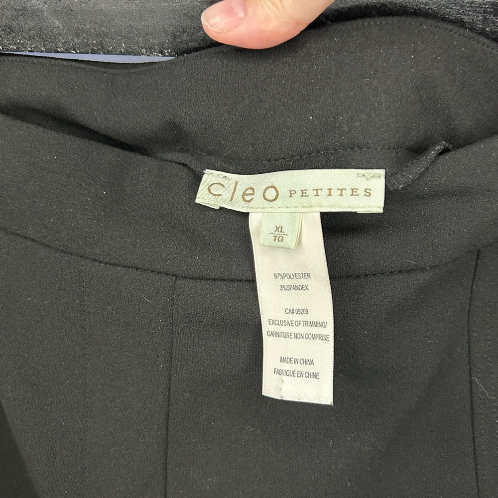 Cleo Classic Black Women's Trousers - Picture 4 of 4
